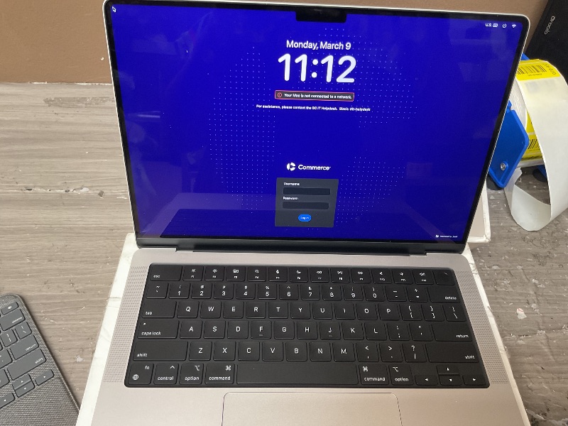 Photo 1 of LOCKED….SEE CLERK NOTES********** Apple 2024 MacBook Pro Laptop with M4 Pro, 12?core CPU, 16?core GPU: Built for Apple Intelligence, 14.2-inch Liquid Retina XDR Display, 24GB Unified Memory, 512GB SSD Storage; Silver