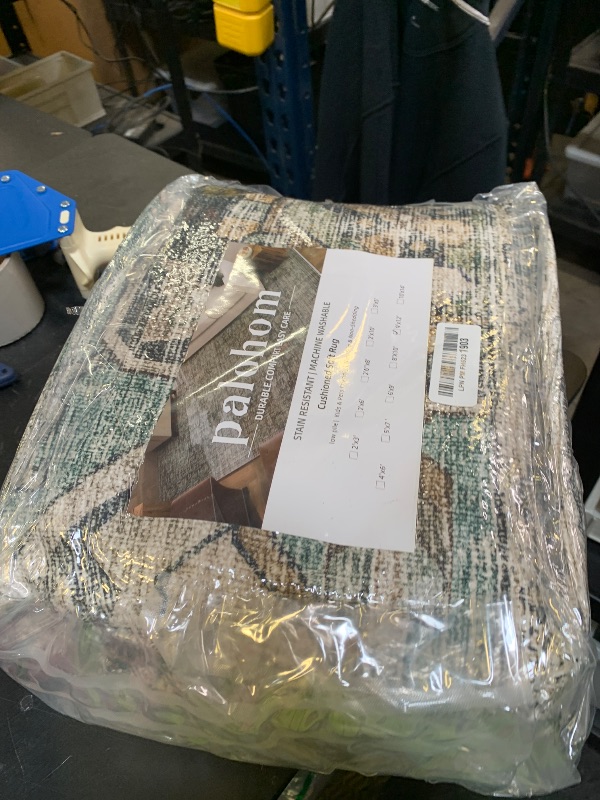 Photo 1 of Washable Area Rugs for Living Room: 9x12 Bedroom Area Rugs Boho Vintage Rugs Stain Resistant Non Slip Low Pile Soft Lightweight Carpet for Kitchen Dining Room Farmhouse Nursery Kids Room Home Office