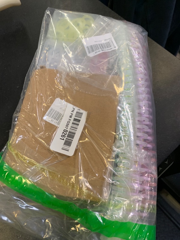 Photo 1 of 10-Hole Binder Machine Kit, Manual Binding System with 10 Pcs Loose Leaf Binding Spines & 100 Pcs Binder Rings, Binding Machine for Planner, 26 Holes on B5, 30 Holes on A4, 20 Holes on A5