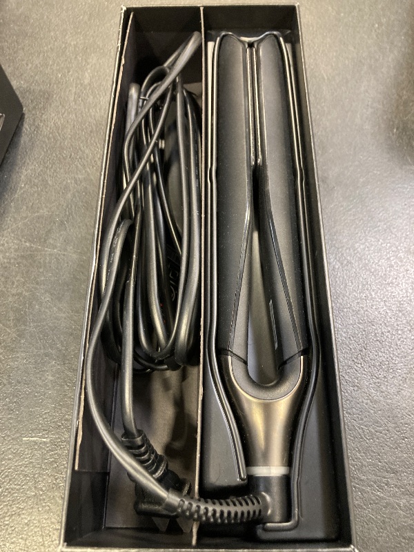 Photo 1 of ghd Chronos Styler - 1” Smart Flat Iron Hair Straightener with HD Motion-Responsive Technology, Faster Styling, 24-Hour Results, More Shine, Less Frizz, and No Extreme Heat Damage - Black