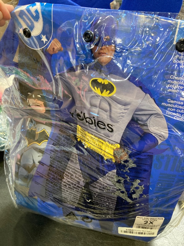 Photo 1 of Adult's Mens Standard Classic Batman Costume 2X