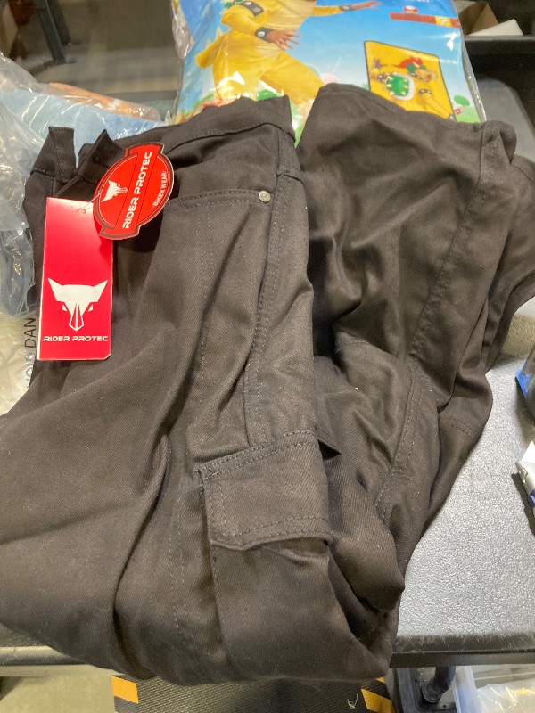 Photo 1 of CTBQiTom Motorcycle Pants for Men | Stretch Riding Jeans with CE Level 2 Armor | Urban Commuter & Street Riding Pants Black 36x36