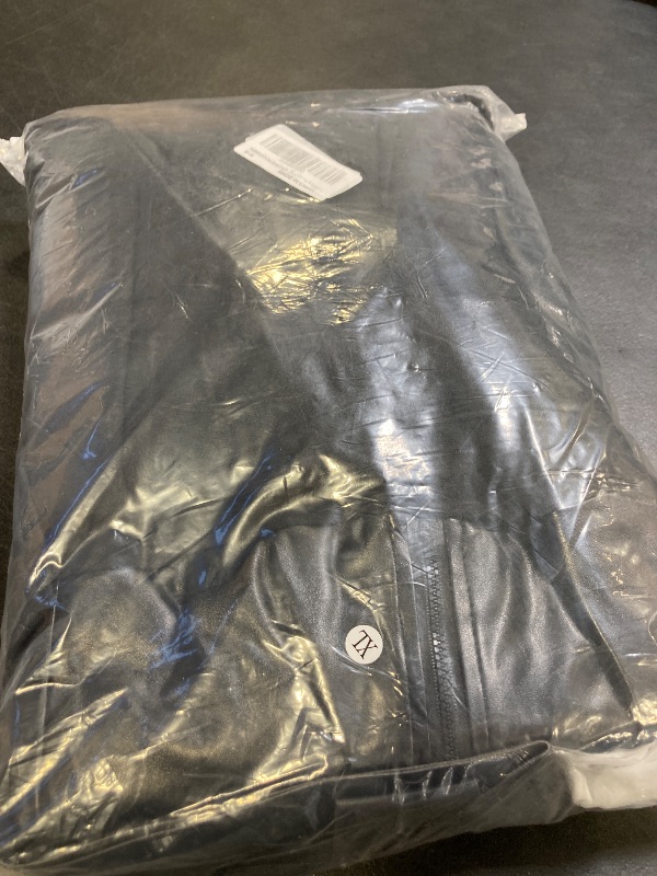 Photo 1 of AMNPOLEN Jon Snow Knights Watch Costume Cloak Adult Men Thrones Halloween Cosplay Medieval Black PU Full Party Cape Outfit (Black Full Set, X-Large)