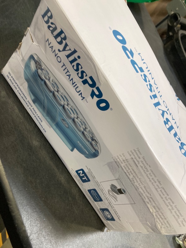 Photo 1 of BaBylissPRO Hot Rollers For All Hair Lengths, Nano Titanium Hair Styling Tools & Appliances, 20 Count (Pack of 1) BABNTCHV21