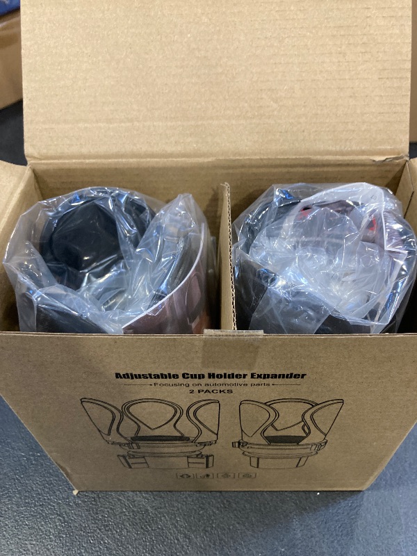 Photo 1 of 2Pack Car Cup Holder Expander, Cup Holder Extender Adapter with Expandable Arm and Adjustable Base, Compatible with Yeti Ramblers, Hydro Flasks?Stanley, Owala Most Coffee Mugs Bottles & Cups