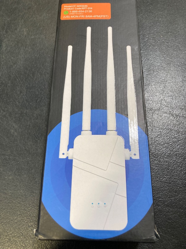 Photo 1 of 2026 WiFi Extender, 15888 sq.ft Internet Extender WiFi Booster, Long Range Wireless Repeater Signal Amplifier for Home, Mesh Wi-Fi 99% Faster | Broader Than Ever, Support 55+ Devices, 1-Tap Setup