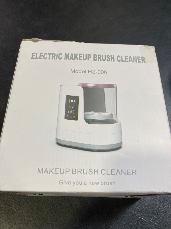 Photo 1 of 3 IN 1 Electric Makeup Brush Cleaner, Automatic Makeup Brush Cleaner with Makeup Brush Dryer, Portable USB Deep Cleaning for All Size Beauty Makeup Brush Set, Blush Brush, Sponges