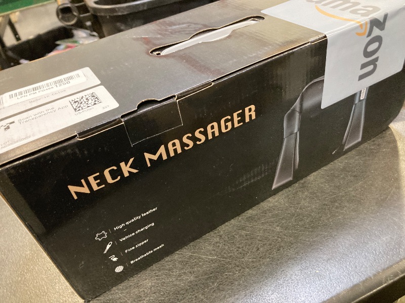 Photo 1 of AERLANG Shiatsu Back and Neck Massager, Back Massager Deep Tissue Kneading Neck and Shoulder Massage with Heat, Electric Massage Pillow Fathers Day Gift Ideas from Daughter Son(NOT Cordless)