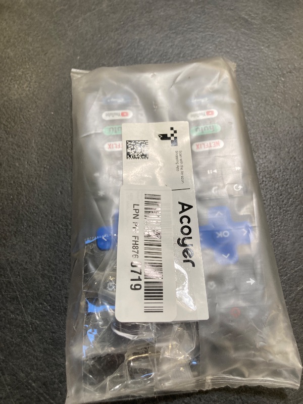 Photo 1 of (Pack of 2) Replacement Remote Control Only for Roku TV, Compatible for TCL Roku/Hisense Roku/Onn Roku/Sharp Roku/Element Roku/Westinghouse Roku/Philips Roku Smart TVs (Not for Roku Stick and Box)