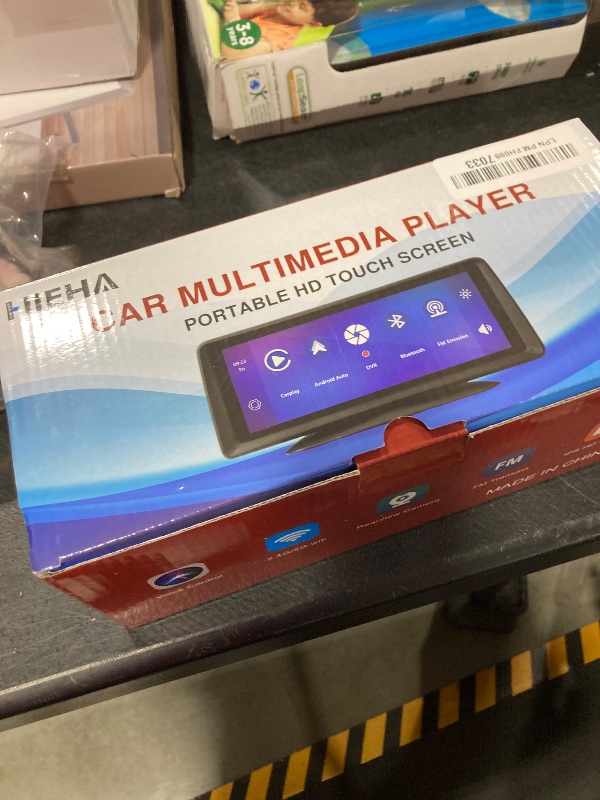 Photo 1 of Apenet Wireless CarPlay Screen with 2K Dash Cam, 8.1" Portable Touchscreen Car Stereo with CarPlay & Android Auto, 1080P Backup Camera, Voice Control, Bluetooth, Mirror Link, GPS Navigation