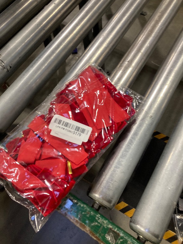 Photo 1 of 12PCS Red Velvet Bows for Christmas Tree, Bows for Christmas Tree, Garland Red Velvet Bow Ornaments for Christmastree with Gold Twist Ties(A)