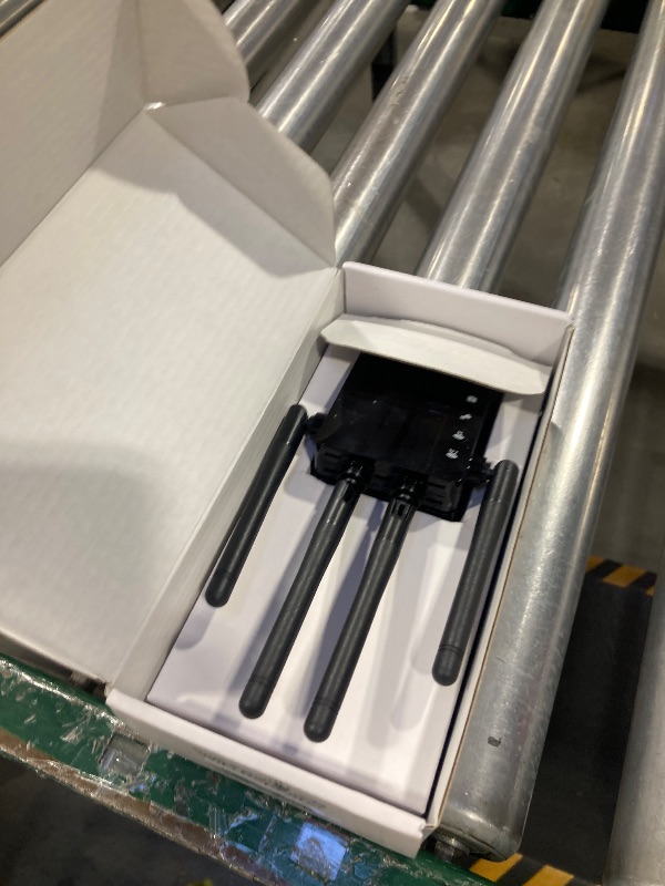 Photo 1 of 12880 Sq.Ft Range WiFi Extender Signal Booster Dual Band 5GHz/2.4GHz, 105-Device Compatibility, Simple Installation, WiFi Extender