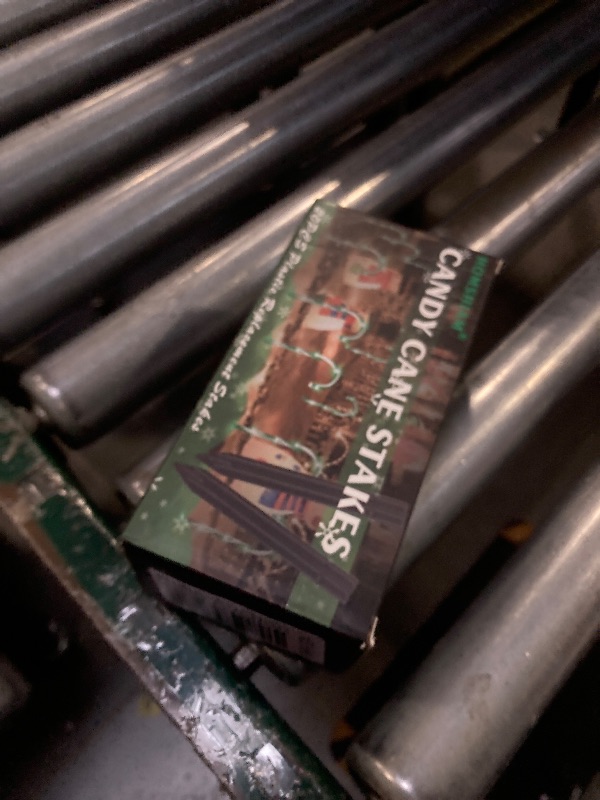 Photo 1 of 20PCS Replacement Stakes for Christmas Candy Cane Lights Outdoor, Plastic Candy Cane Pathway Markers Lights Spike Replacer, Size 0.68 * 6.05 Inches, Used to Maintain Candy Cane Pathway Lights