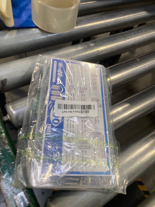 Photo 1 of 300Pcs Metric Set Screws Assortment Kit, 24 Sizes - M3 M4 M5 M6 M8 Set Screw, 3mm-16mm Lengths, Stainless Steel Internal Hex Drive Grub-Point Screw for Door Knob, Faucets and Light Fixture