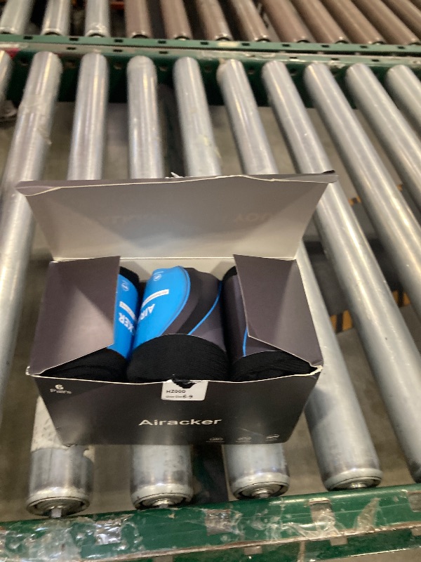 Photo 1 of Airacker Athletic Socks Sport Running Calf Socks Performance Cushioned Breathable Crew Socks for Men Women(6 Pairs)