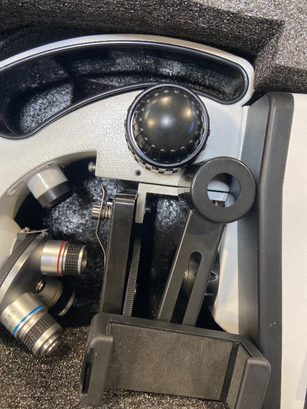 Photo 1 of Sedumic Microscope for Adults Kids 40X-2000X Compound Monocular Microscope for Students School Laboratory Home Education with Slides Set Phone Adapter