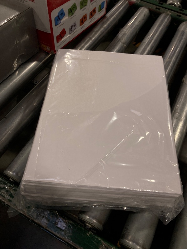 Photo 1 of 250 Sheets 8.5 x 11 Inch Metallic Paper Shimmer Card Stock 80lb 210 Gsm Double Sided Card Stock Printer Paper for Weddings Birthdays Craft Use Invitations Certificates DIY Cards (Pearl White)