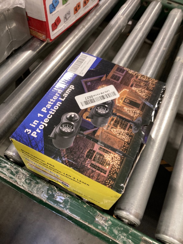 Photo 1 of 2025 Upgrade Brighter Christmas Projector Lights Outdoor Halloween, 2-in-1 Holiday Projector Lights 80 Effects (3D Ocean Wave + Patterns) Christmas Decorations Light for Xmas Party Garden Yard Decor