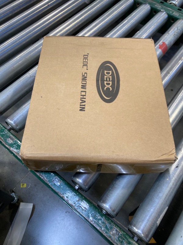 Photo 1 of DEDC Snow Chains for SUV Tire Chains Compatible with Tesla Model Y Cars 1 Min Quick Fit Easy Chainsaw Reusable Universal Emergency Traction Chain Tire Width 235 245 255 265 275 - Set of 2 MS1521