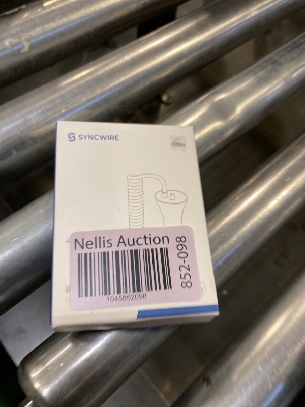 Photo 1 of [Apple MFi Certified] Syncwire Car Charger iPhone 4.8A/24W Fast Car Phone Charger Cigarette Lighter USB Car Adapter with Build-in 8FT Lightning Cable Coiled for Apple iPhone 14/13/12/11/XR/Max, iPad