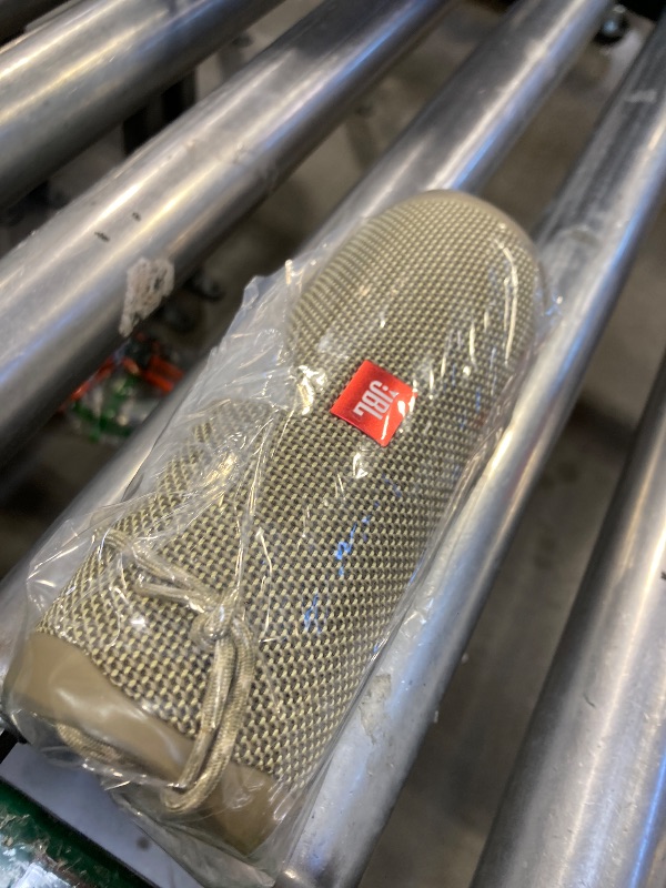 Photo 1 of SEE NOTES,,,,,,,,JBL Flip 5 Sand (Renewed) – Portable Bluetooth Speaker with Bold Sound, Waterproof Design & 12 Hours of Playtime