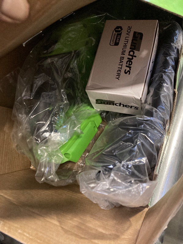 Photo 1 of 20V Leaf Blower Cordless with 2 Battery and Charger, 135MPH 175CFM High Speed Leaf Blower with 2 Tubes, Electric Leaf Cleaner, Lightweight Handheld Small Blower for Patio, Garden, House, Depot, Green