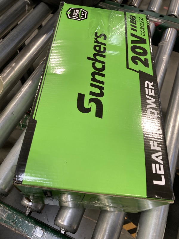 Photo 1 of 20V Leaf Blower Cordless with 2 Battery and Charger, 135MPH 175CFM High Speed Leaf Blower with 2 Tubes, Electric Leaf Cleaner, Lightweight Handheld Small Blower for Patio, Garden, House, Depot, Green