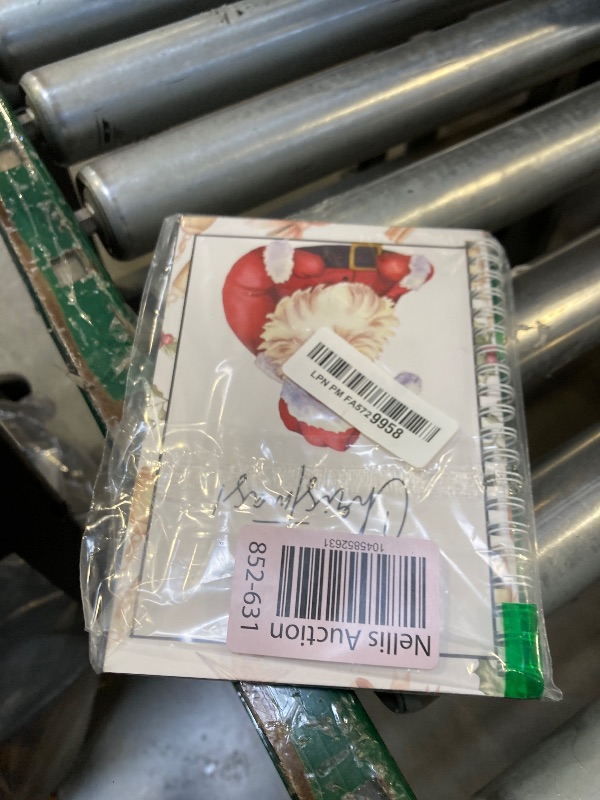 Photo 1 of 12Pages Christmas Gift Card Book - Surprises On Every Page,Diy Spiral-Bound Merry Christma College Survival Gift Card Book Holder,Diy Personalized Xmas Gifts For Family,Friends,Students (Santa Claus)