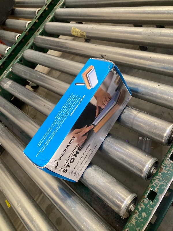 Photo 1 of Sharp Pebble Premium Whetstone Knife Sharpening Stone 2 Side Grit 1000/6000 Waterstone- Whetstone Knife Sharpener- NonSlip Bamboo Base & Angle Guide