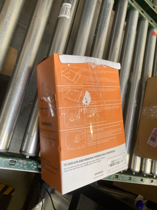 Photo 1 of 28 Pack Vacuum Storage Bags with Electric Pump, Plastic Packaging Bags,Space Saver Bag for Clothes, Mattress, Blanket, Duvets, Pillows, Comforters, Travel