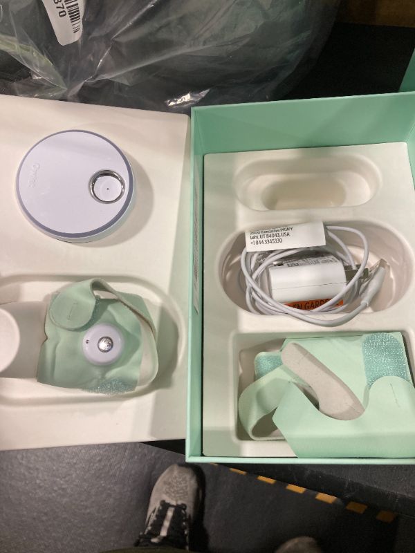 Photo 1 of * PARTS ONLY * Owlet Dream Sock® - FDA-Cleared Smart Baby Monitor - Track Live Pulse (Heart) Rate, Oxygen in Infants - Receive Notifications - Mint