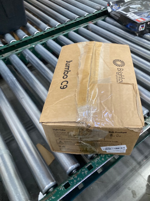 Photo 1 of 11Feet 5 LED Super Jumbo Christmas String Lights or Pathway Marker Lights, Outdoor Xmas Decorations- Jumbo C9 Hanging Lights Waterproof Lawn Dec for Holiday Home Tree Roof Yard Garden, Multicolor