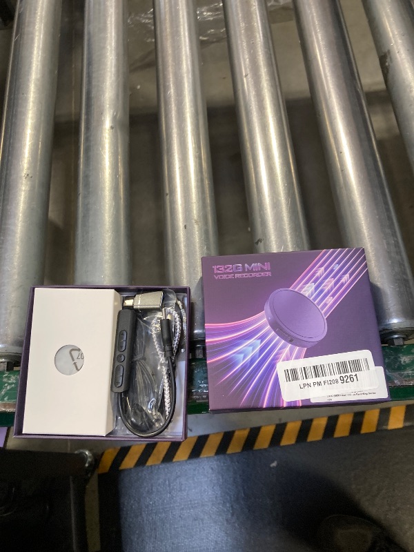 Photo 1 of 132G (9800 Hour) Voice Activated Recorder - Elasound Voice Recorder with AI-Intelligent Triple Noise Reduction, Portable Audio Recorder for Work, Lectures, Meetings, 100H Continuous Recording Device