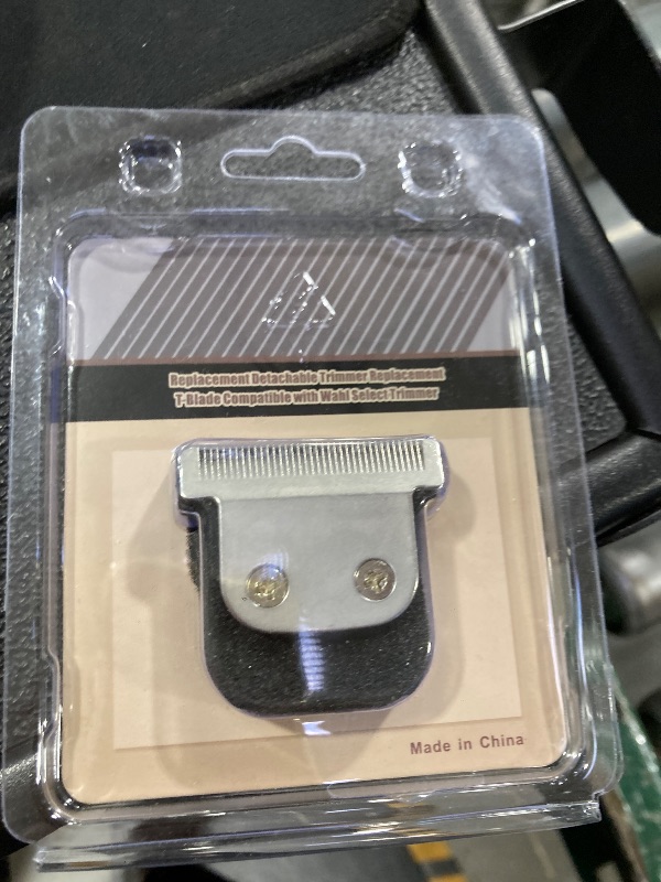 Photo 1 of 1 Pack T-Blade Detachable 40mm Replacement blades Compatible with Wahl Trimmers 9864/9864SS/9686/9818A/9854L/9876L/9854 etc?Made of Stainless Steel Blades