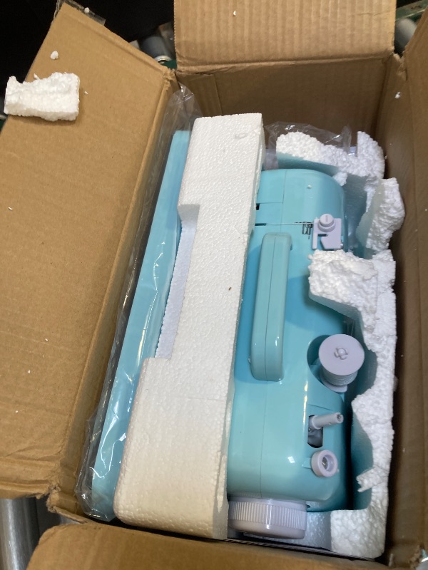 Photo 1 of see notes.......Sewing Machine for Beginners with Extension Table Mini Sewing Machines Kit Supplies 12 Built-in Stitches with Needles Assorted Thread Kit Starter Kit Easiest for Adult and Kids