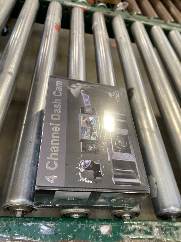 Photo 1 of 4 Channel 2.5K Dash Cam Front Rear Left Right, 170° Wide Angle Car Dash Camera with 5GHz WiFi & App Control, G-Sensor, Super Night Vision, 24H Parking Monitor, Loop Recording, 64GB SD Card Included