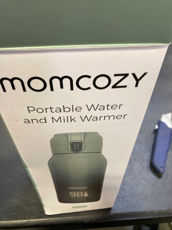 Photo 1 of *DAMAGED** Momcozy Portable Milk Warmer for Travel – Dual Heating Modes for Breast Milk & Water, Portable Bottle Warmer with Fast Heating & Long Battery Life, 17 Ounces Large Capacity to Meet Your All-Day Needs