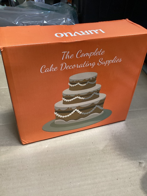 Photo 1 of 131Pcs Springform Pan Cake Pan Sets for Baking Non-Stick Cake Decorating Kit (4, 7, 9 Inch), Piping Bags and Tips Cheesecake Bakeware Baking Tools Parchment Paper & Manual