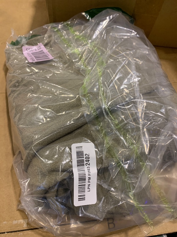 Photo 1 of ANRABESS Women Linen Palazzo Pants Summer Boho Wide Leg High Waist Casual Lounge Pant 2026 Beach Travel Vacation Outfits Olive Large