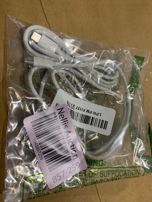 View 2 of Quickeep USB C to USB C Cable 3FT Nylon Braided 60W iPhone 17 16 15 Charger Cord, Type C Charger Fast Charging, USBC to USBC Cable for iPhone 15 16 Pro Plus Pro Max/iPad Pro/Air