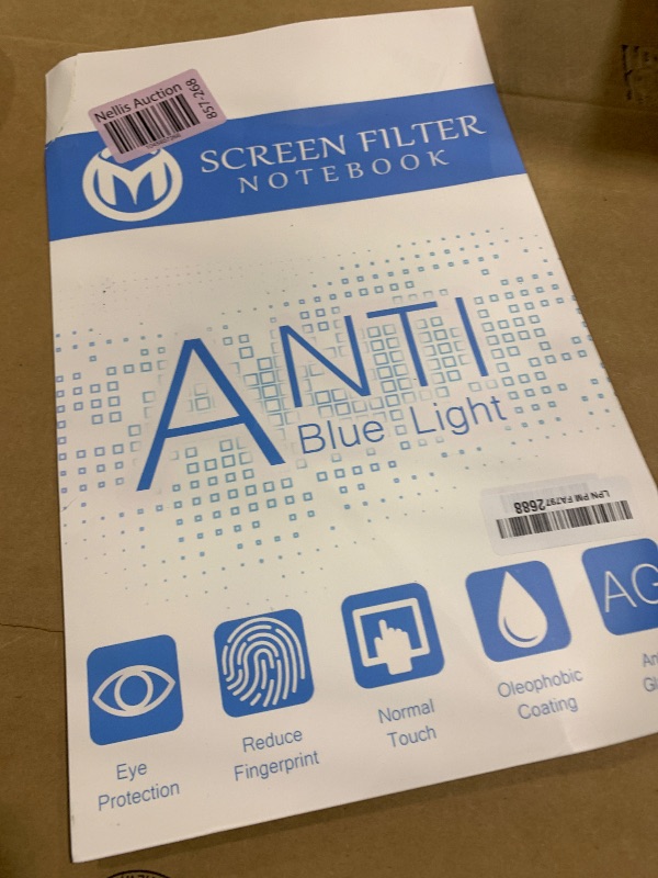 Photo 1 of 16 inch Laptop Screen Protector Blue Light Glare Filter for HP/Dell/ASUS/Samsung/Lenovo/Acer/MSI/Razer Blade/LG Gram 16" 16:10 Aspect Laptop (13.5 x 8.5 inch/W x H), UV Blocker Eye Protection Film