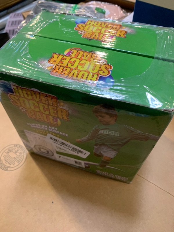 Photo 1 of 2 Pack Hover Soccer Ball with 8 Pcs Batteries, Air Floating Soccer Toy with LED Lights and Foam Bumper, Indoor Games for Kids 4-8-12, Toys Gifts for 3 4 5 6 7 8 9 Year Old Boys Girls