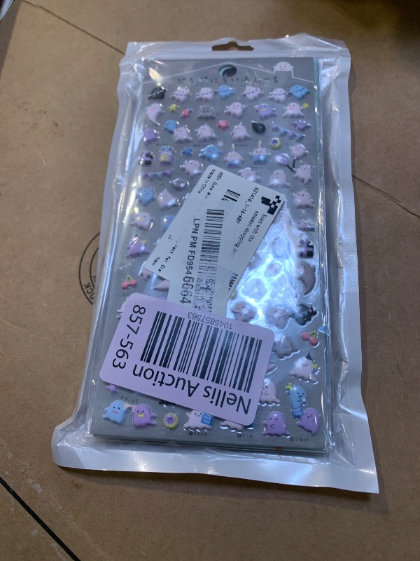 Photo 1 of 600+ Cute Mini Puffy Stickers - 6 Sheets of Adorable Small 3D Stickers for Kids and Adults - Tiny Stickers for Phone Case, Notebook, Scrapbooking - Perfect for Craft and Gift