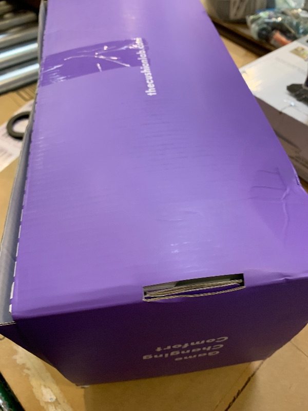 Photo 1 of C CUSHION LAB Deep Sleep Pillow, Patented Ergonomic Contour Design for Side & Back Sleepers, Orthopedic Cervical Shape Gently Cradles Head & Provides Neck Support & Shoulder Pain Relief - Calm Grey