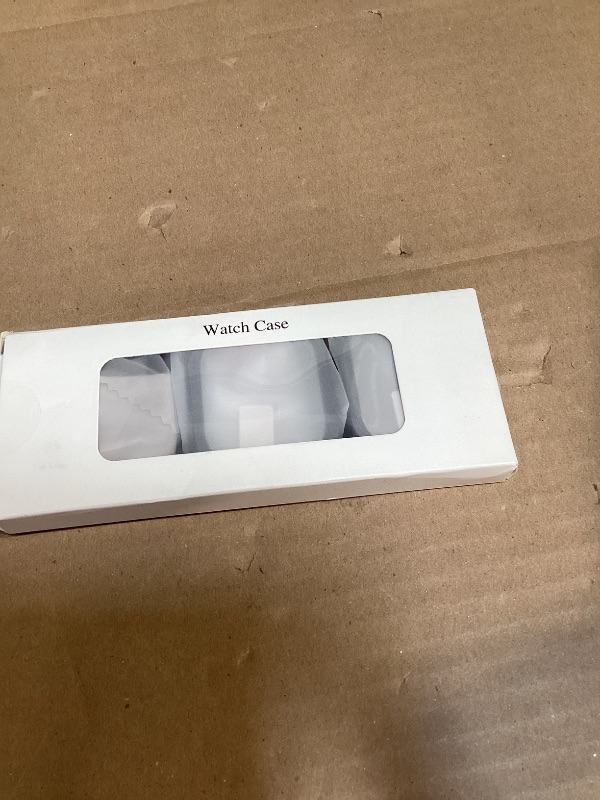 Photo 1 of Adorve [3 Pack] Tempered Glass Case for Apple Watch Ultra 3/Ultra 2 /Ultra Screen Protector, Hard PC Face Cover Overall Protection Anti-Scratch Bumper Cases for iWatch 49mm Accessories, All Back