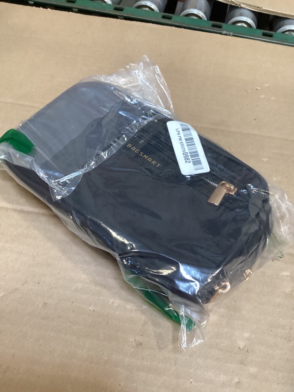 Photo 1 of BAGSMART Travel Makeup Bag, Make Up Bag with Multiple Compartments for Organizer, Durable & Compact Cosmetic Organizer for Women for Travel Accessories (Black