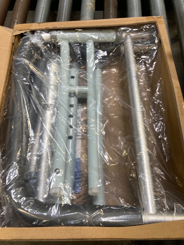 Photo 1 of Lianjindun Toilet Safety Rails, Adjustable Toilet Frame for Elderly, Seniors, Handicap & Disabled, Foldable Handicap Toilet Handles Fit Any Toilets (300 LB)