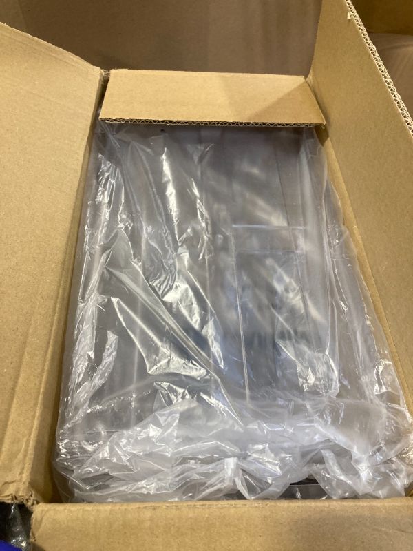 Photo 1 of see notes......Clemate 6Pack Pantry Organizers and Storage,Clear Stackable Kitchen Storage Organizer,Foods Organizer Bins with Handles, Easily Assemble for Bathroom, Kitchen, Refrigerator, Pantry, Cabinet, Closet