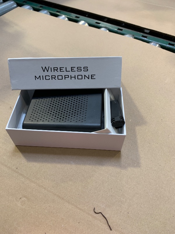 Photo 1 of Voice Amplifier with Wireless Lavalier Microphone,Portable Rechargeable Wireless Microphone and Speaker with Waistband,Wireless Voice Amplifier for Teachers,Speakers,Trainers,Tour Guides,Coaches