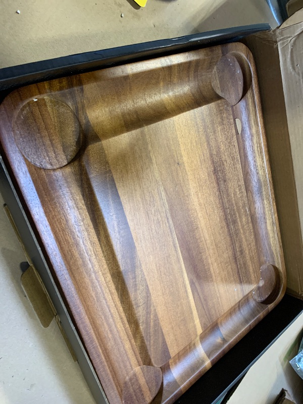 Photo 1 of SMIRLY Charcuterie Boards Set - Large Acacia Cheese Board Set - House Warming Gifts New Home, Wedding Gift for Couple, Bridal Shower Gift, Birthday Gifts for Women